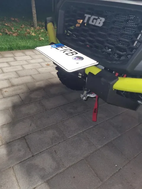 Suport rabatabil de număr TGB Blade 550
