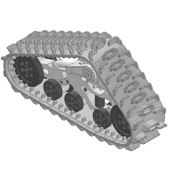 Șenile miniatură Mattracks M3, 1:24