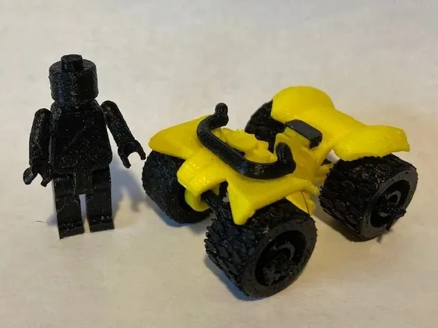 Miniatură ATV pentru figurine