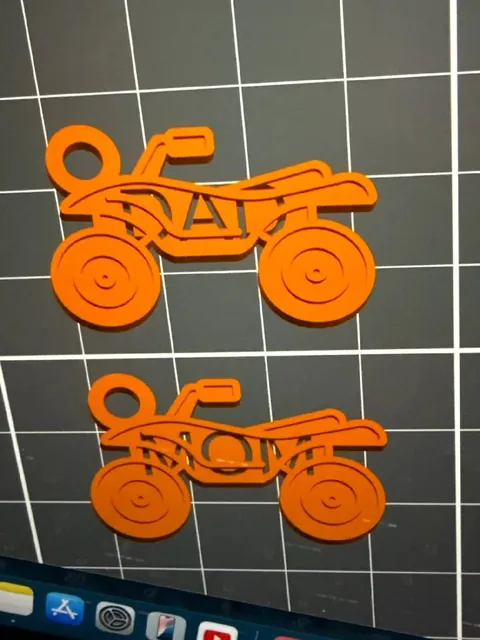Etichetă de cheie ATV personalizabilă