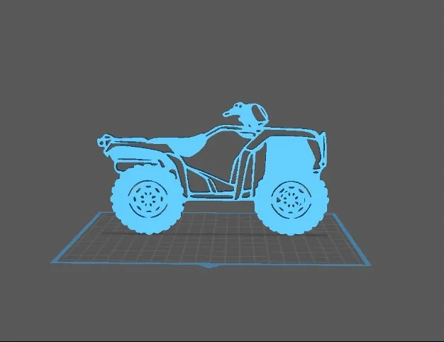 Siluetă TRX 400