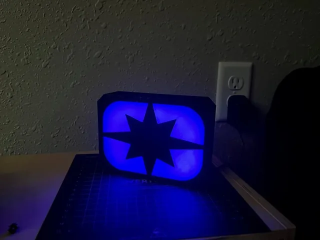 Casetă de expunere luminoasă Polaris