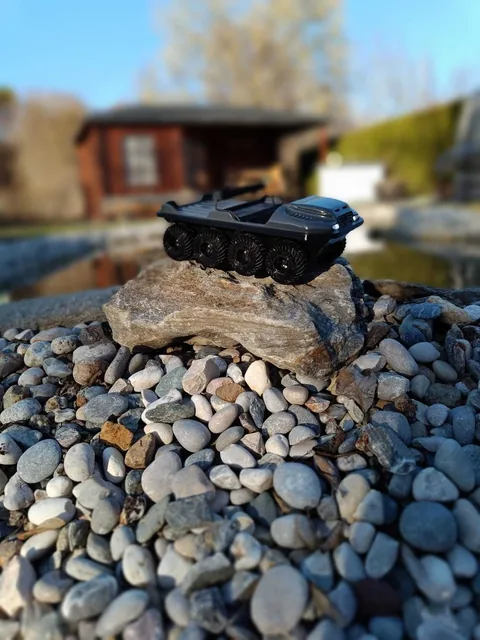 Miniatură vehicul amfibiu 8x8