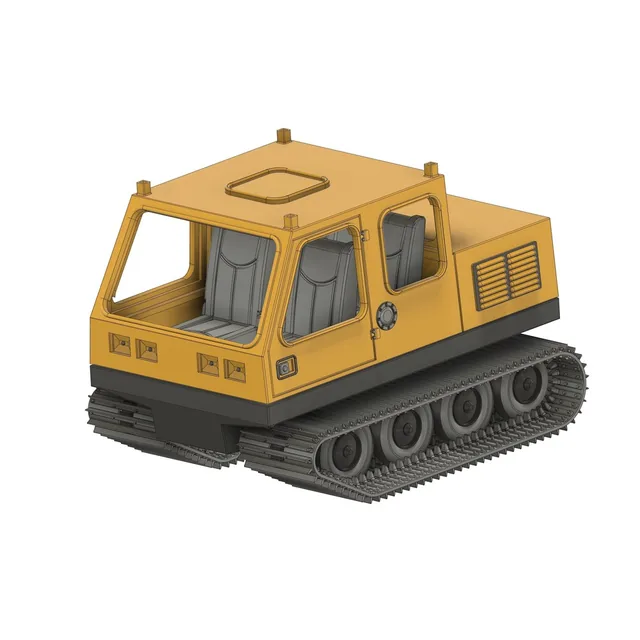 Machetă Bombardier Bombi, 1:24