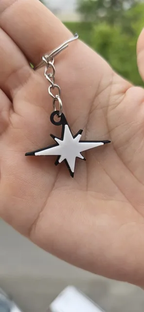 Breloc minimalist Polaris