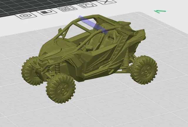Miniatură CFMOTO ZForce Z10 la scara 1:36
