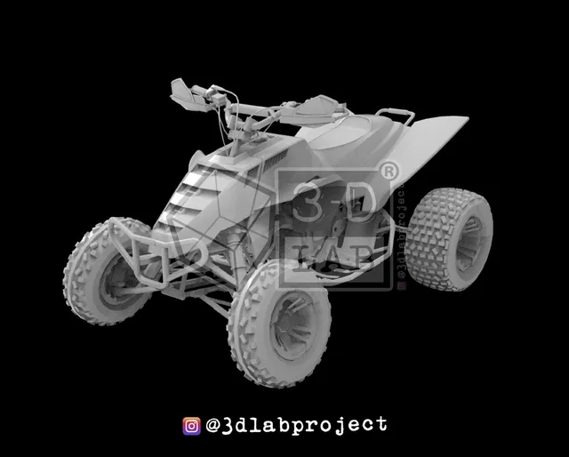 Machetă Suzuki Quadzilla