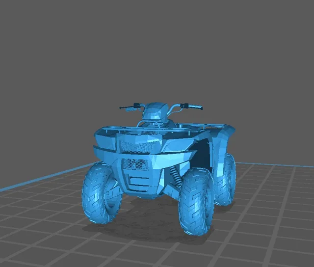 Miniatură ATV la scara 1:35
