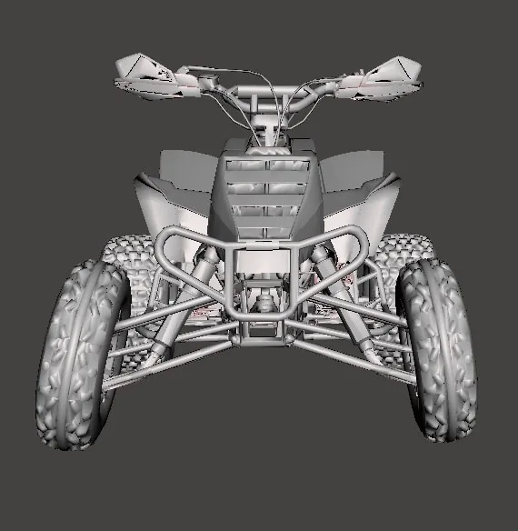 Machetă Suzuki quad